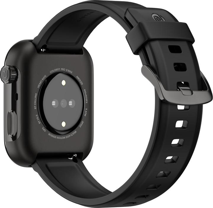 Actual product image Noise Pro 6 Max Smartwatch Jet Black