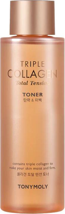 Image du produit Tony Moly Hydrating skin tonic Triple Collagen Total Tension (toner) 200 ml (Tonique visage, 200 ml)