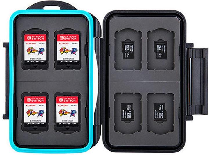 Productafbeelding JJC MC NSMSD16 Geheugenkaarthoesje Zwart (Klepje voor geheugenkaart)