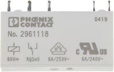 Produktbild Phoenix Contact Miniatur-Relais REL-MR- 60DC/21