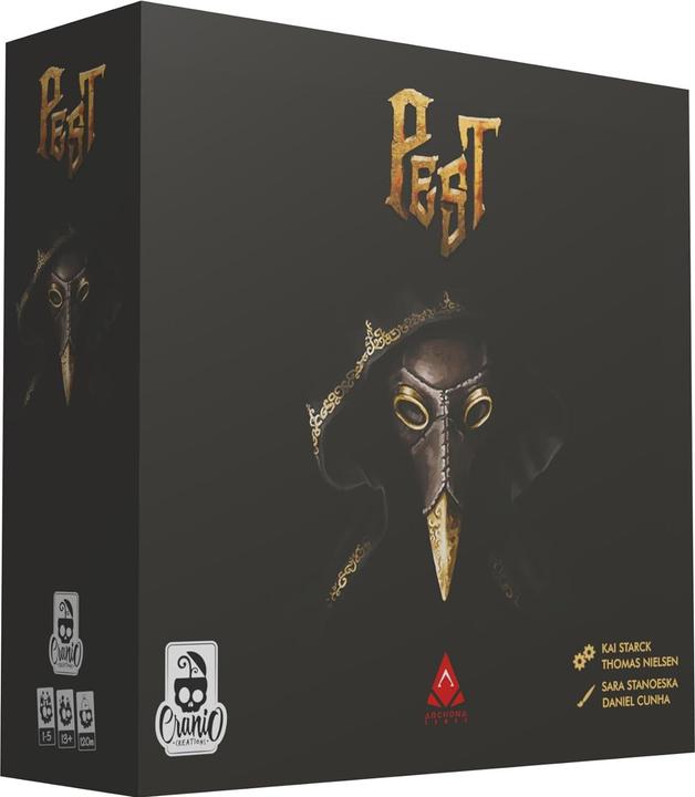 Cranio Creations Plague Fight the Plague and Rebuild Your Empire (Italian, 2 - 4 Players)