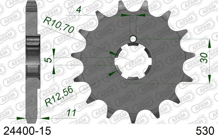 Immagine prodotto Afam 530 15 dents