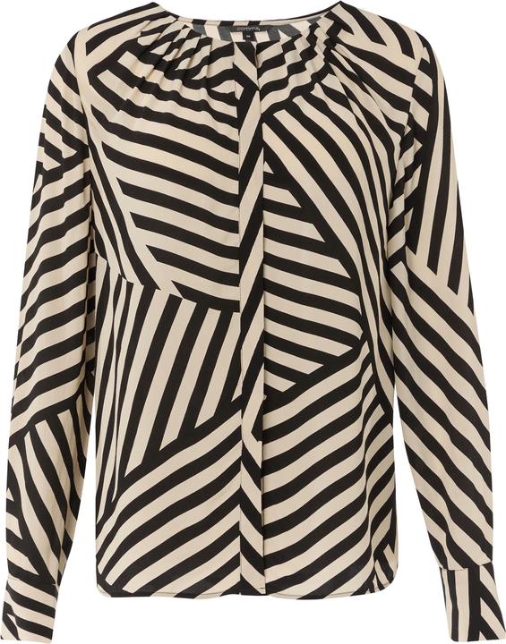 Immagine prodotto Comma Bluse Crêpe-Bluse mit All-over-Print und Faltendetails (42)