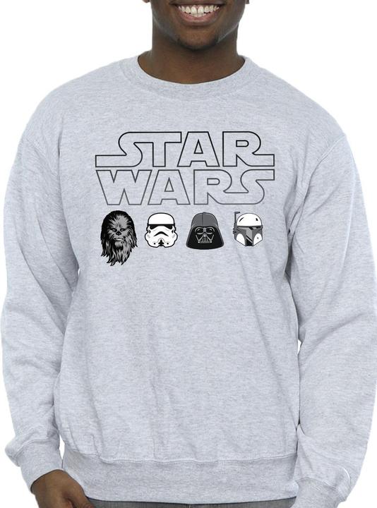 Produktbild Star Wars Character Heads Sweatshirt (XL)