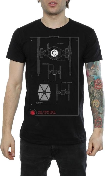 Produktbild Star Wars Force Awakens TIE Fighter TShirt (S)