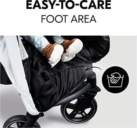 Produktbild Hauck Pushchair Footmuff Winter Grey