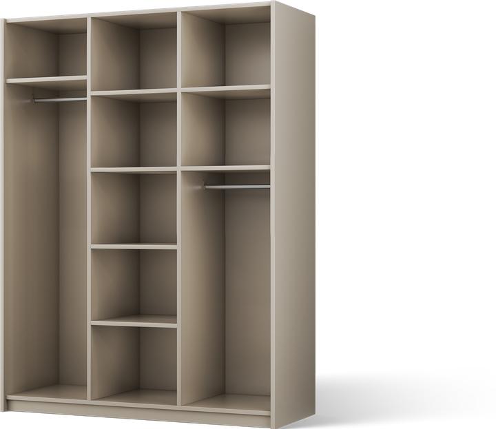Produktbild ADRK Furniture Alera III Drehtürenschrank (148 x 58 x 204 cm)