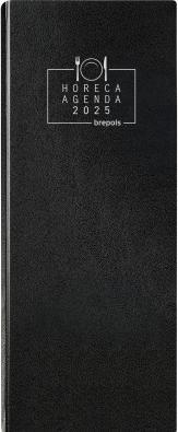 Produktbild Brepols Agenda HORECA Lima 2023 412550160 schwarz, 1T/2S, 14.3x32.5cm (14.3 x 32.5 cm)