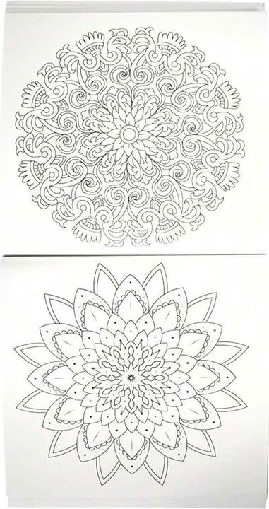 Actual product image Wins Holland Mandala Colouring Book