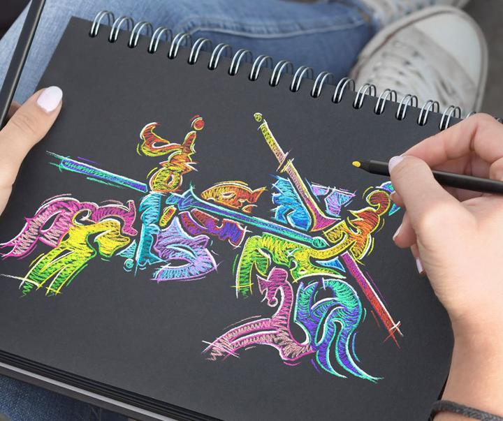 Actual product image Faber-Castell Black Edition (Multicoloured, Black, 24 x)
