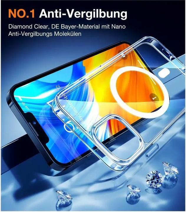 Produktbild Torras iPhone 15 Plus Diamond MagSafe Hülle (Apple iPhone 15 Plus)