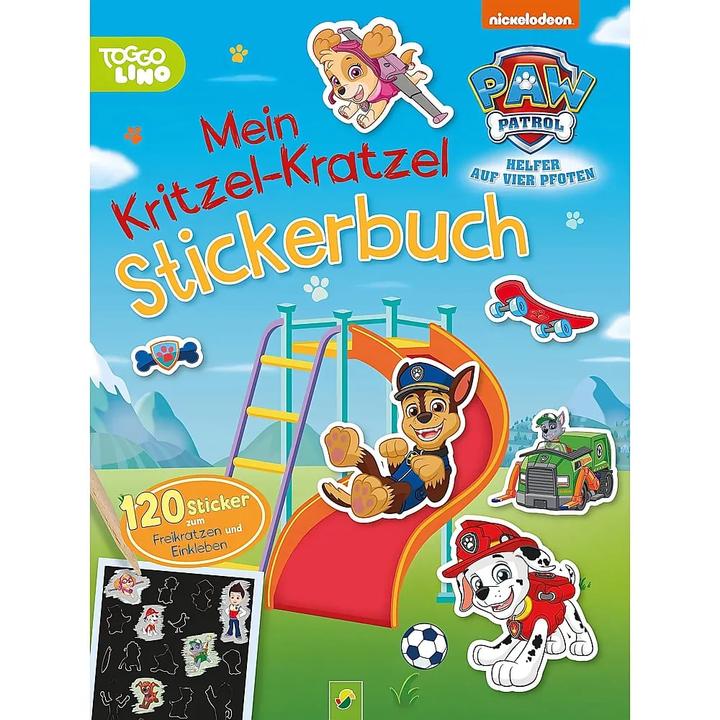 Produktbild PAW Patrol Mein Kritzel-Kratzel Stickerbuch