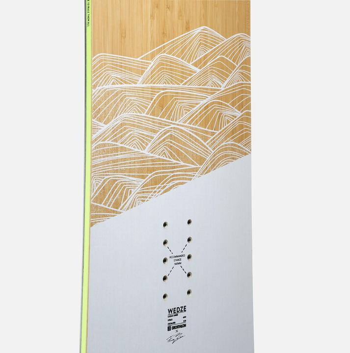Image du produit Dreamscape Snowboard Allmountain/poudreuse Bois directionnel (158)