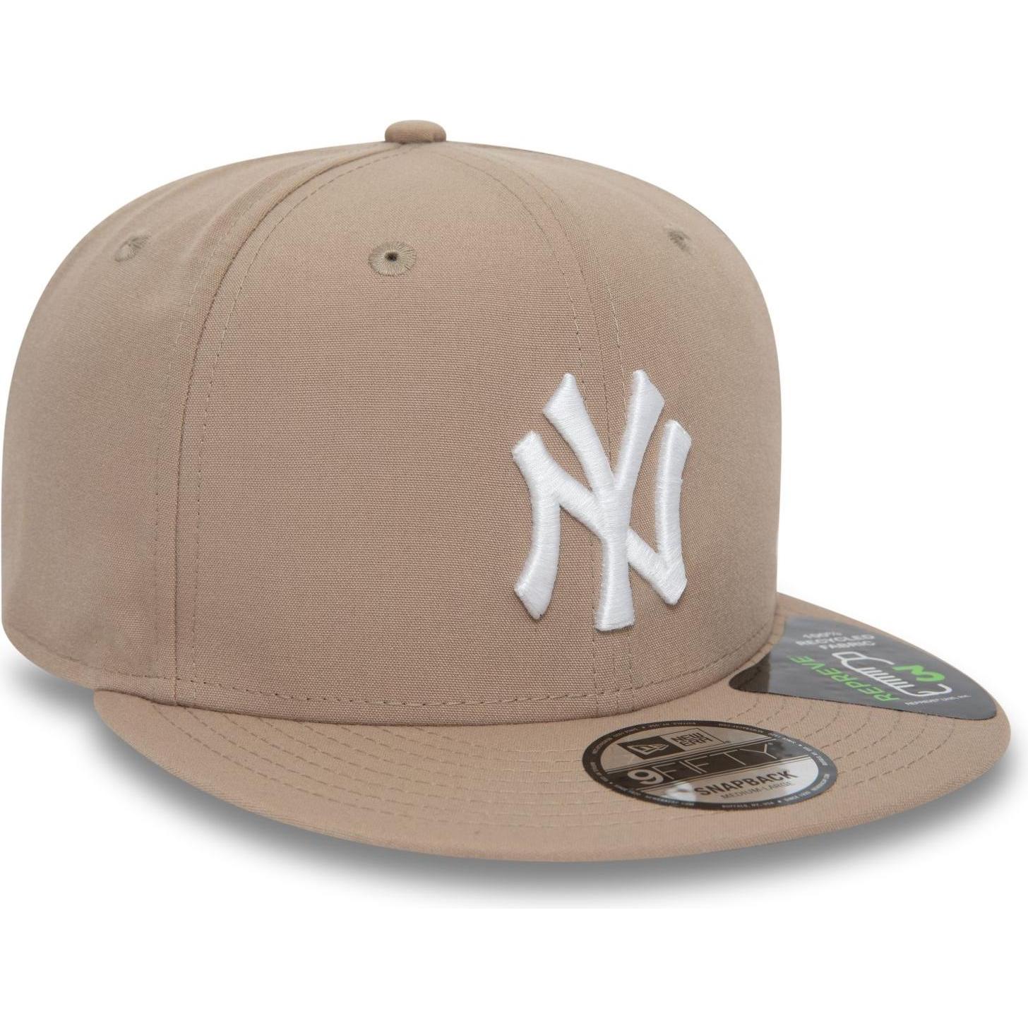New Era, Herren, Cap, 9Fifty Snapback Cap - REPREVE New York Yankees - S/M, Braun, (M)