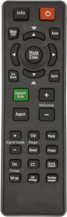 Actual product image Azurano Replacement remote control compatible with 5J.J9V06.001, RCX022 for BENQ BX8730ST, CP270, MH530 (Remote control)
