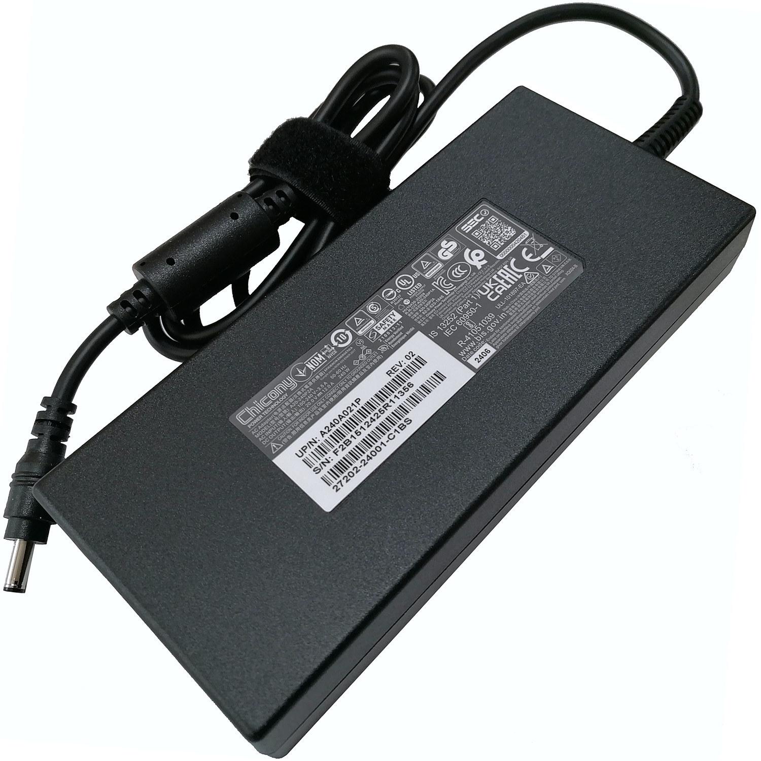 Gigabyte Napájecí adaptér orig. 240W 20V (240 W), Alimentatore per notebook