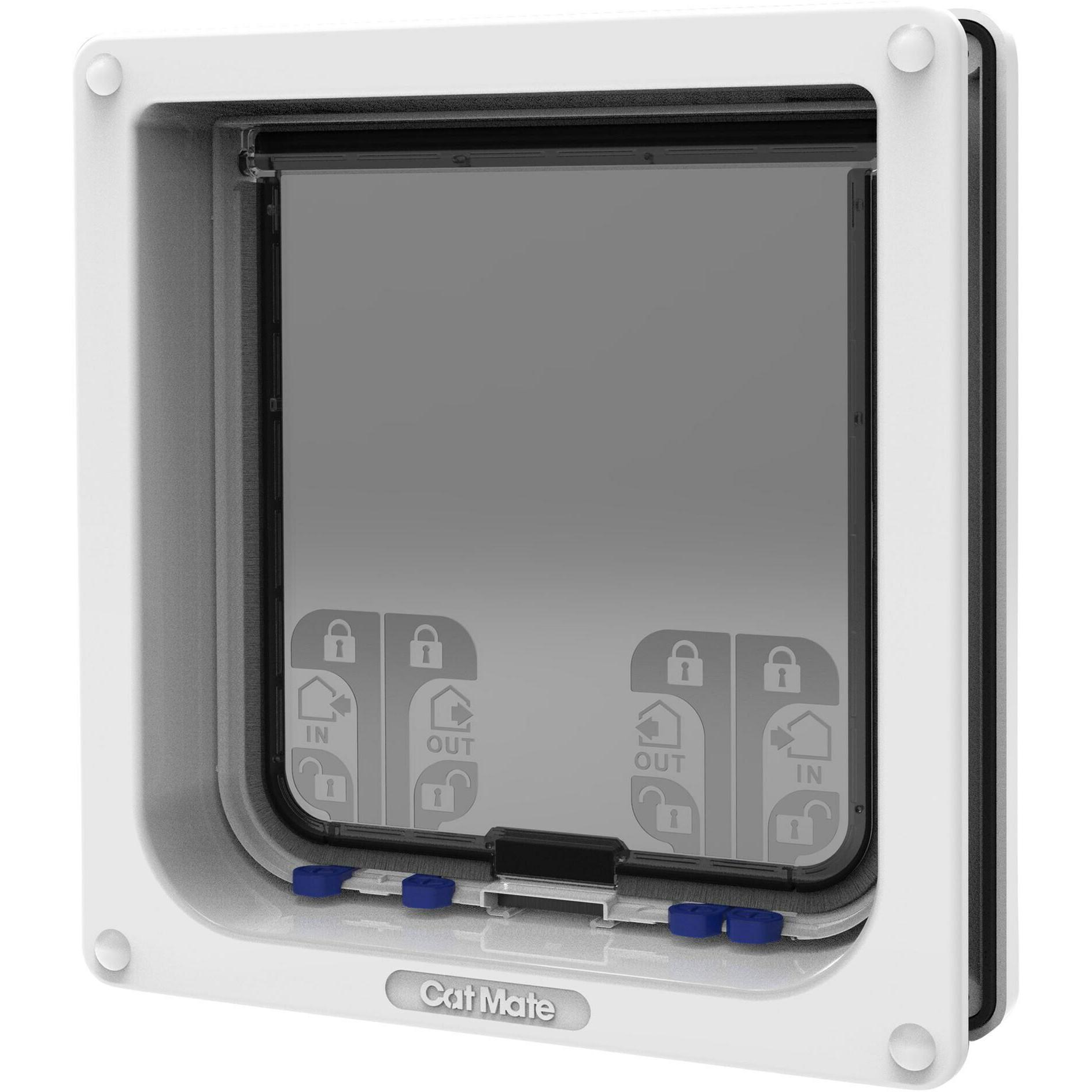 Meilleurs prix pour Cat Mate Katzenklappe 4-Wege (Chatière manuelle), Chatière + filet pour chat