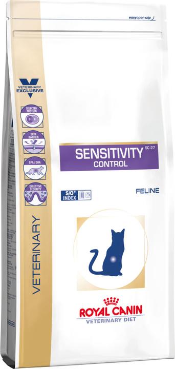 Produktbild Royal Canin Sensitivity Control Cat - Trockenfutter für ausgewachsene Katzen - 0 4kg (Adult, 400 g)
