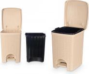 Actual product image Kerbl Stefanplast Elegance Dustbin (20 l)