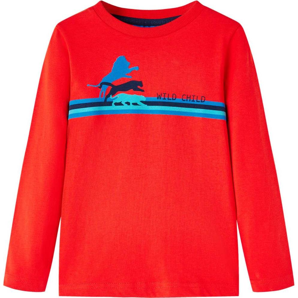 VidaXL, Unisex, Shirt, Liebizo, Rot, (128)