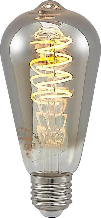 Produktbild Lucande LED-Lampe E27 ST64 4W 2.200K dimmbar titan (E27, 60 lm)