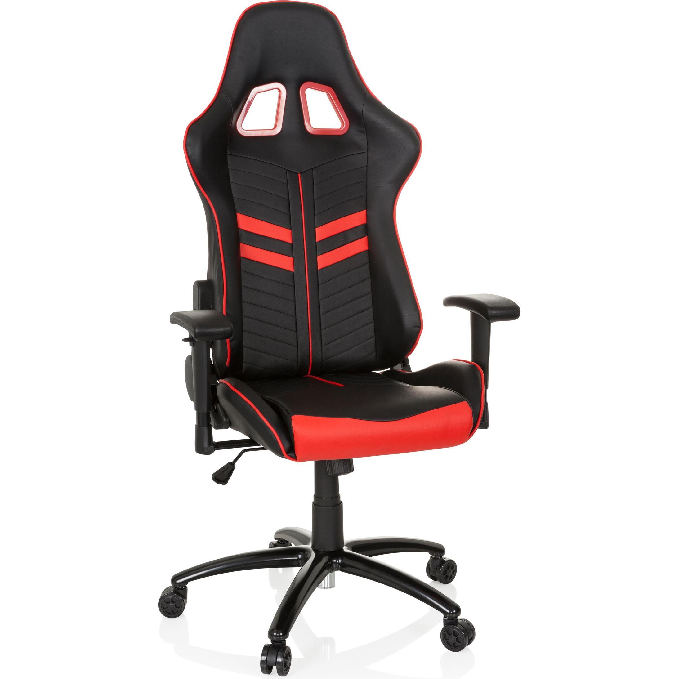 Hjh Office League Pro, Gaming Stuhl, Schwarz