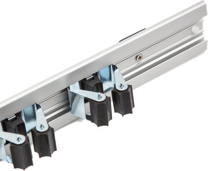 Supermagnete Broom holder magnetic with 3 grippers