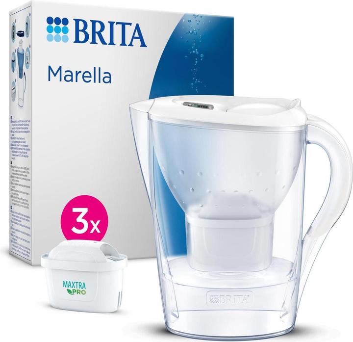 Produktbild Brita Marella Biały+ 3 MAXTRA PRO Pure Performance (2.40 l)
