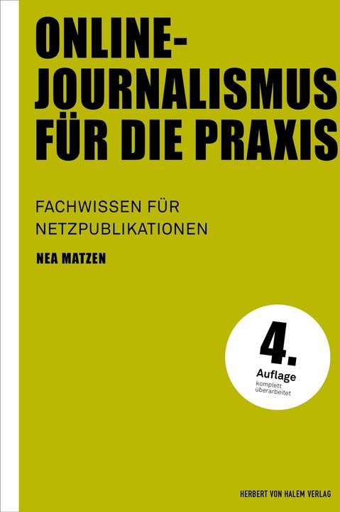 Produktbild Matzen:Online-Journalismus für die Prax (Deutsch, Nea Matzen, 2024)