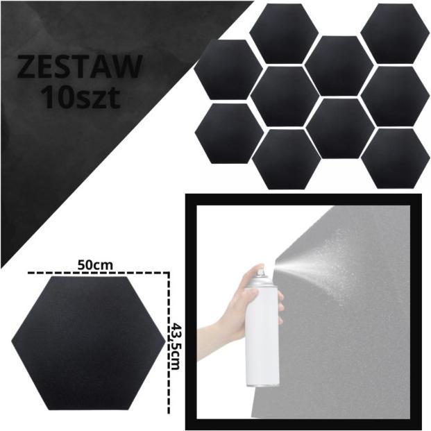 Immagine prodotto No Name DNA AM3 BK Akustikplatte Set mit 10 Stk. schwarz (10 pz.)