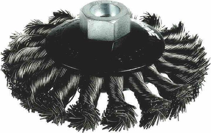 Produktbild Ironside 243003 Scheibenbürste 100 mm/ M14 13/gezopft für Winkelschleifer