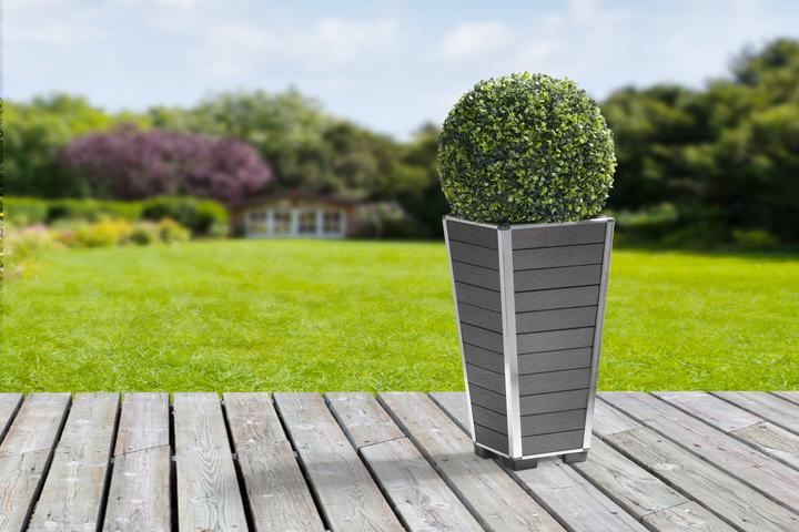 Produktbild Gartenfreude Pflanzkübel (27 x 27 x 53 cm)
