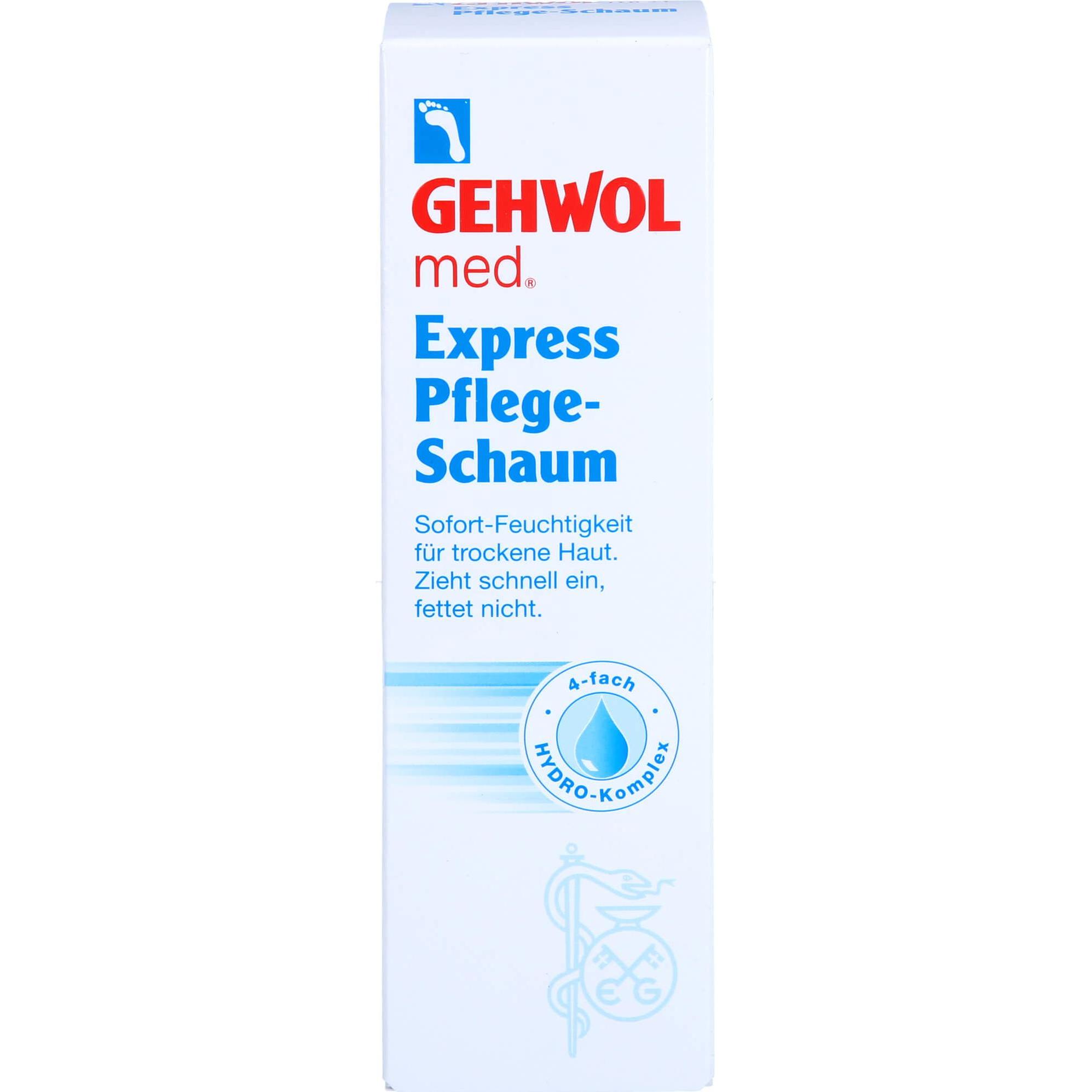 Thumbnail - Gehwol, Fusspflegemittel, med Express Pflege-Schaum (Fusscrème & Fussgel, 125 ml)