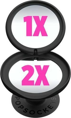 Productafbeelding PopSockets 2 PopMirror czarny/black 803893 uchwyt i podstawka do telefonu