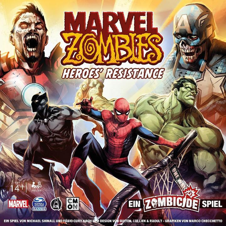 Produktbild Cmon Marvel Zombies: Heroes' Resistance - Ein Zombicide-Spiel, Brettspiel, für 1-4 Spieler, ab 14 Jahre (Deutsch)