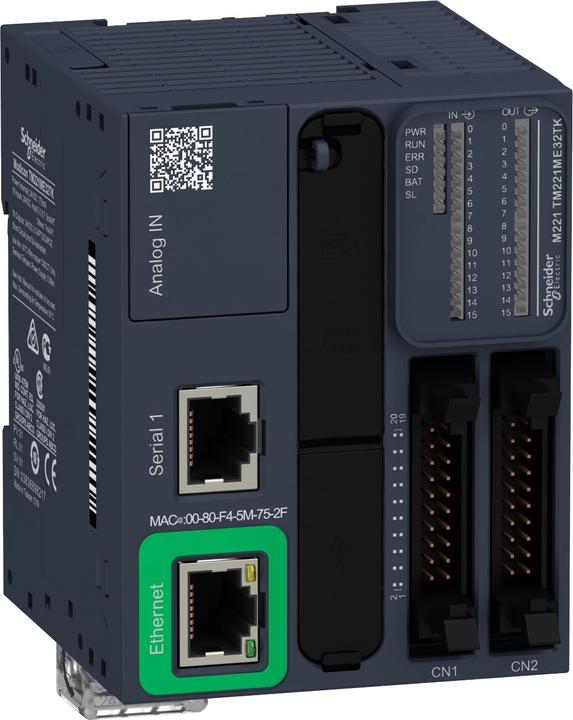 Produktbild Schneider Electric CONTROLLER M221-32IO TR.PNP ETH MODULAR
