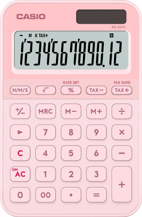 Actual product image Casio MS-20YC-LP rosa (Batteries, Solar cells)