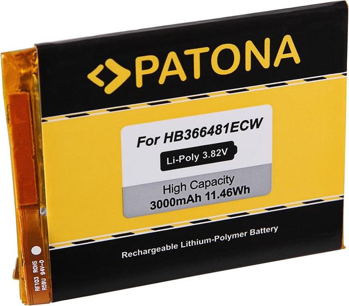 Actual product image Patona HB366481ECW (Rechargeable battery, Honor 9, Honor 9 Lite)