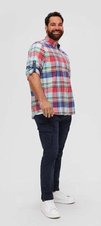 Immagine prodotto s.Oliver Hemd Kariertes Hemd im Slim Fit (3XL, XXL)