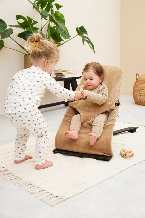 Immagine prodotto Meyco Copertina Per Sdraietta Per Bambini In Velluto De Luxe - Taupe