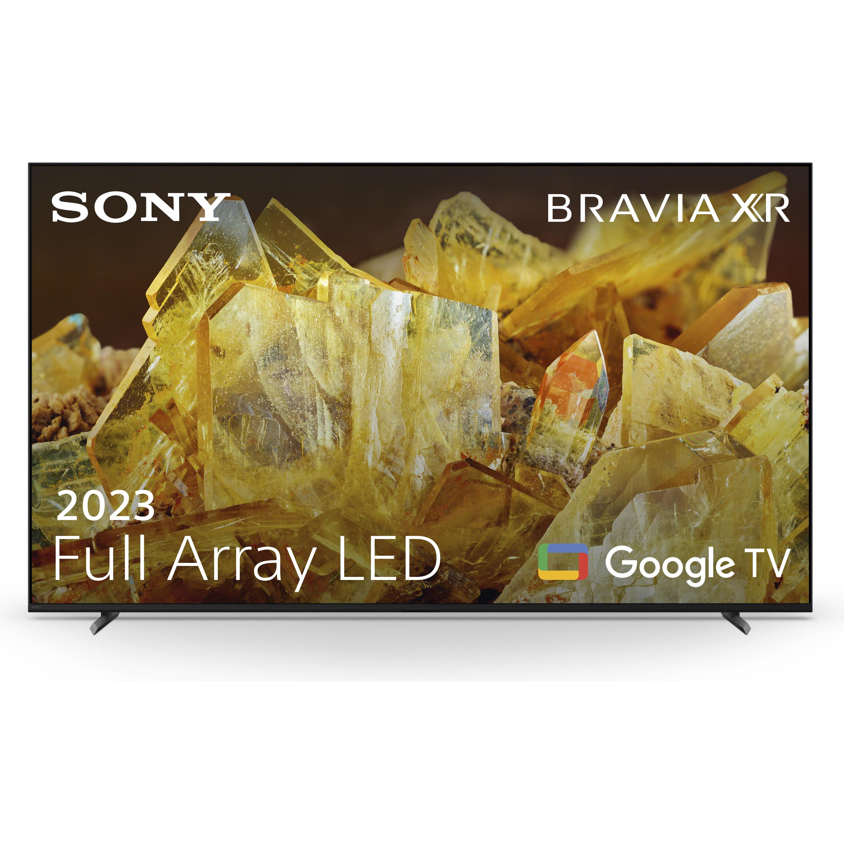 Sony XR-75X90L (75", X90L, LCD, 4K, 2023), TV, Schwarz