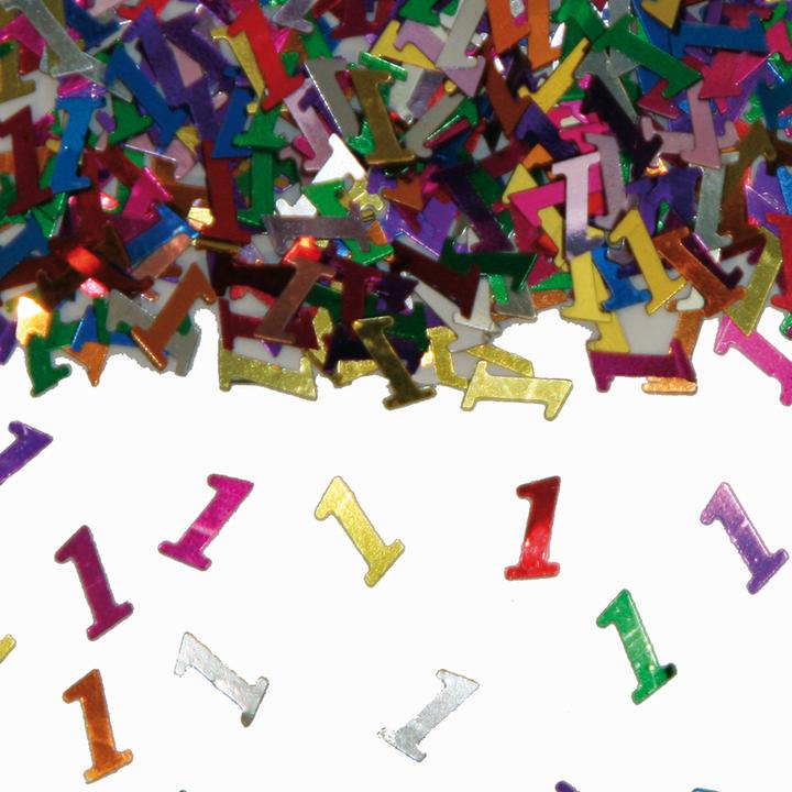 Produktbild Folat 1 Jahr Tischdekoration / dekorative Confetti (1 Stk.)