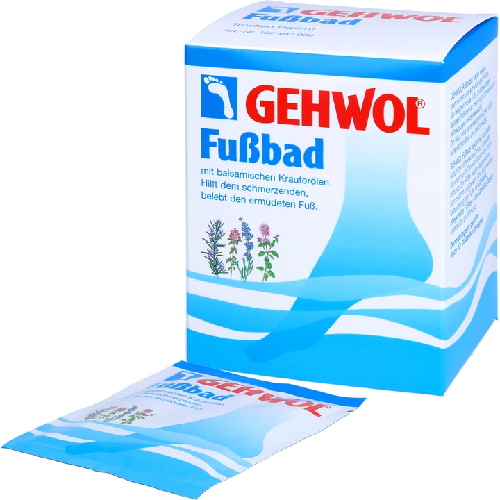 Actual product image Gehwol Footbath 10 sachets à 20g (Foot bath, 607.75 ml)