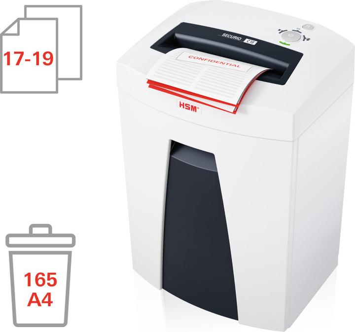 Image du produit HSM Destructeur de documents SECURIO (Coupe droite)