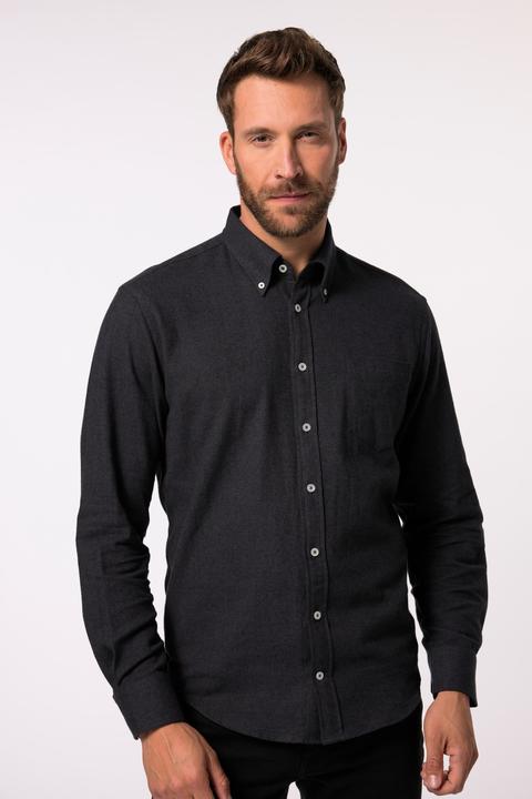 Produktbild JP1880 JP 1880 Flanellhemd, Langarm, Buttondown-Kragen, Modern Fit (6XL)