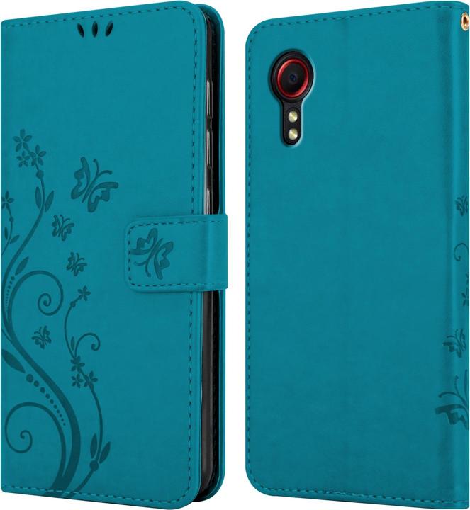 Produktbild Cadorabo Flower Book Hülle (Samsung Galaxy Xcover 5)