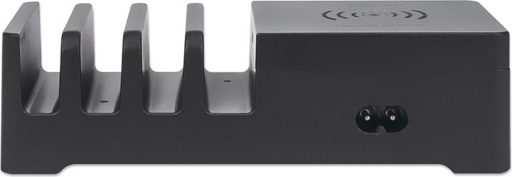 Produktbild Manhattan Power Delivery Charging Station with Qi Wireless Charging Pad (36 W, 5 Ports)