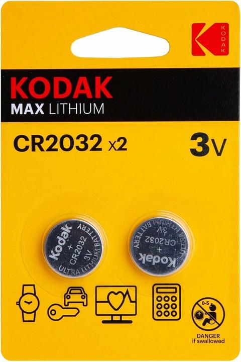 Produktbild Kodak Max (2 Stk., CR2032, 210 mAh)
