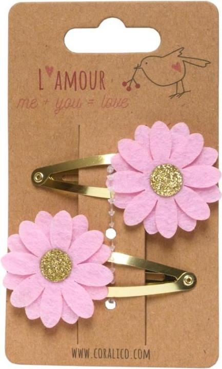 Coralico Ein Satz Manschettenknöpfe mit Blumen