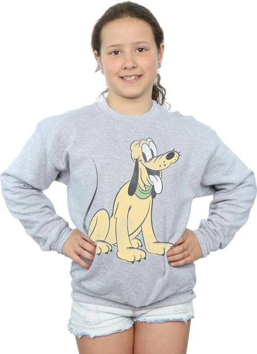 Produktbild Disney Pluto Sitting Sweatshirt Mädchen (152, 158)